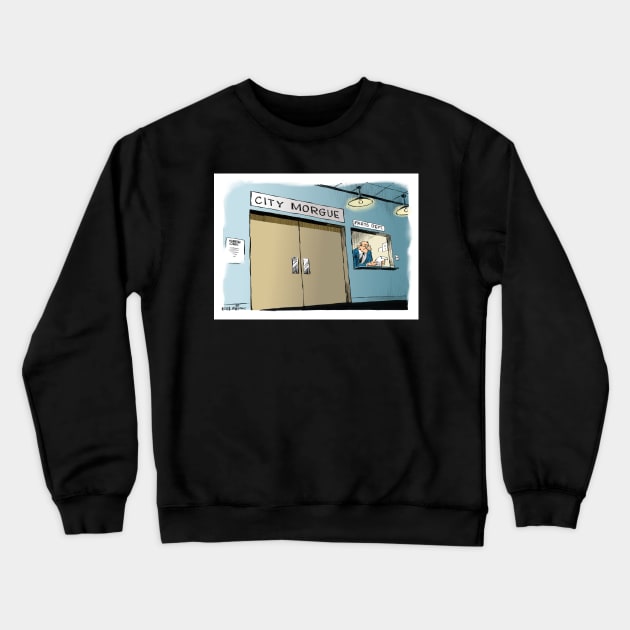 Parts department. Crewneck Sweatshirt by Steerhead